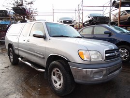2002 Toyota Tundra SR5 Silver Extended Cab 3.4L AT 2WD #Z23153